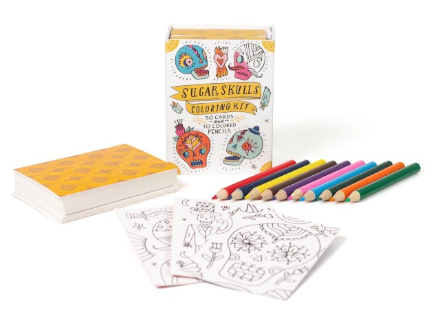 Sugar Skulls Coloring Kit