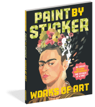 Paint by Sticker: Works of Art