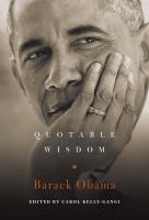 Barack Obama: Quotable Wisdom