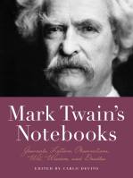 Mark Twain’s Notebooks