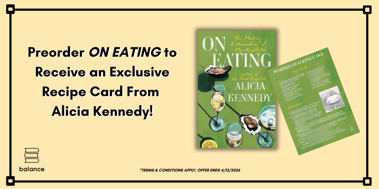 ON EATING Preorder Bonus Offer