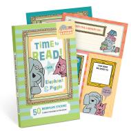 Time to Read! With Elephant & Piggie: 50 Bookplate Stickers