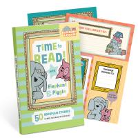 Time to Read! With Elephant & Piggie: 50 Bookplate Stickers