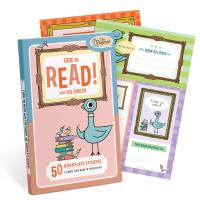 Time to Read! With The Pigeon: 50 Bookplate Stickers